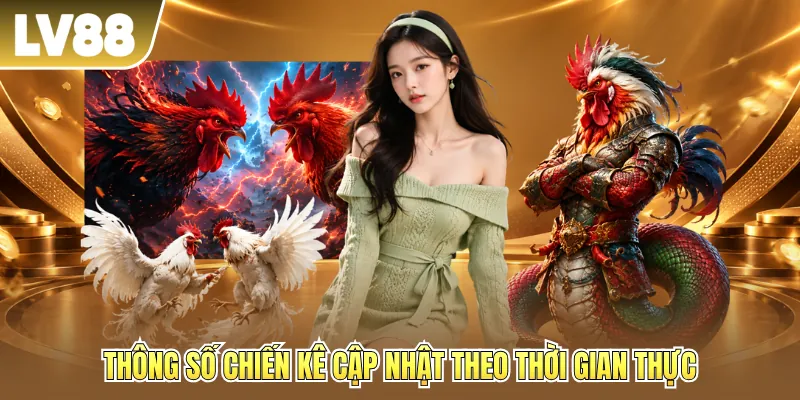 Thông số chiến kê cập nhật theo thời gian thực